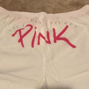 Victoria secret white pajama pants